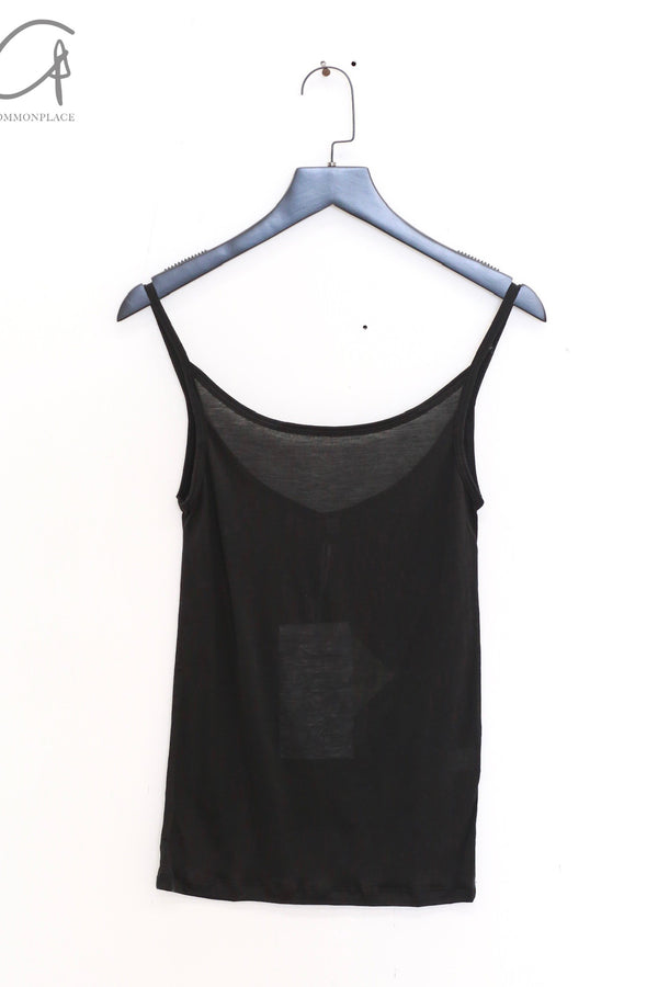 BASERANGE 25 Early Spring Tank Top BAS-TOTT-BL-000-HEI Black